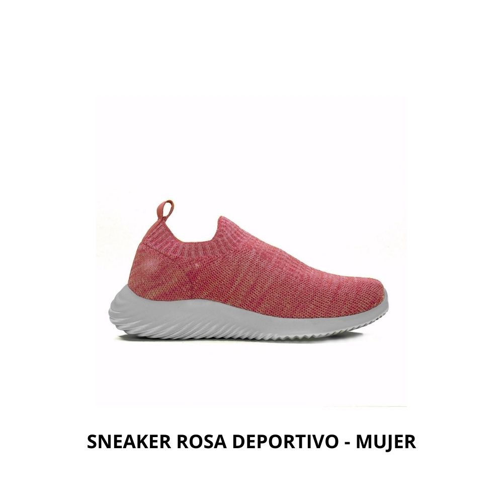 SNEAKER ROSA DEPORTIVO – MUJER 1 SNEAKER ROSA DEPORTIVO – MUJER