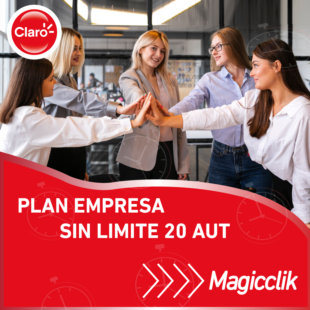 PLAN EMPRESA SIN LÍMITE 20 AUT | CLARO 1 PLAN EMPRESA SIN LÍMITE 20 AUT | CLARO